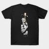 Asian Size Cotton Unisex Tshirt Print T-shirt Escanor Manga Panel Black And White T-shirt No-Cut Print Regular Fit