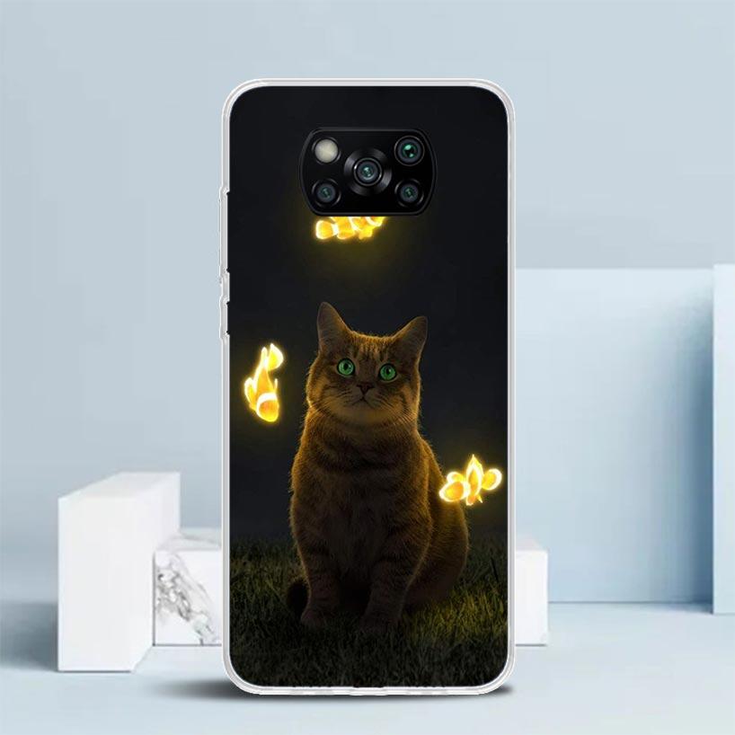 

Cool Animal Big Cat Tiger Phone Case For Xiaomi Poco F7 Ultra X5 X6 X7 Pro M7 Redmi 15C 15 13C 13 12C 12 10C 10 10A 9 9C 9A 9T C Redmi 12C