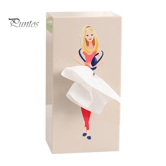 Face Towel Container Storage Box Large Capacity Dustproof Desktop/Wall-Mounted Tissue Storage Bin Paper Dispenser Decoration