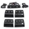 Car Front Rear Air Conditioning Chromed AC Vent Grille Outlet Cover Panel For BMW 5 Series F10 F18 2010-2017