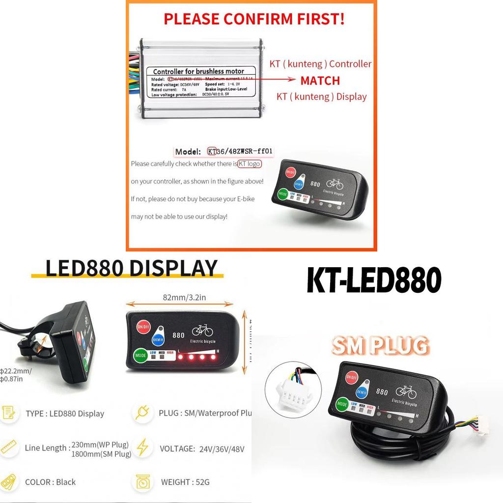 Mountain Bike Electric Assist Conversion With Display For Ebike Riders