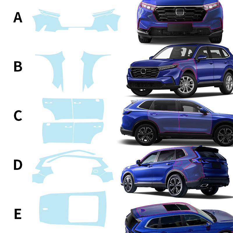 Honda CRV Invisible Anti-Scratch Paint Protection Film
