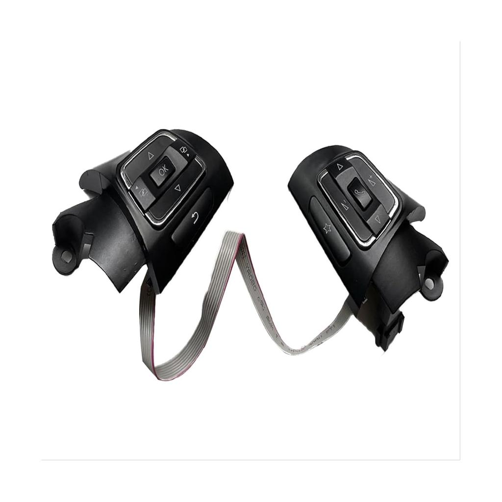 Car Multifunction Steering Wheel Switch Control Button, for Passat B7, for Sharan 2011 2012 2013 2014 2015 56D959537B 56D959538A