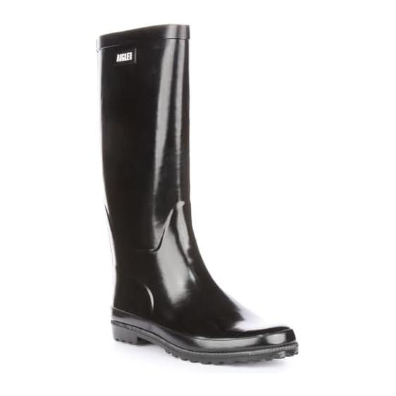 Aigle Women s Wellington Boots Rain, Noir, 6.5
