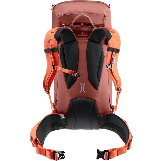 Backpack Deuter Guide 34+8 Redwood/papaya (3361523-5912)