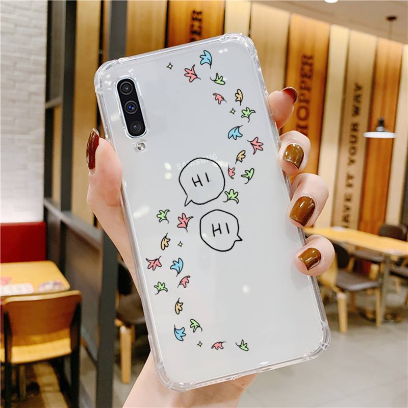 Heartstopper Nick and-Charlie Phone Case Transparent For Samsung Galaxy A S 8 9 10 12 20 21 40 50 52 51 70 71 Fe Ultra Plus