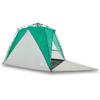 Beach Tent for 4 Persons Sea Green Quick Release Waterproof