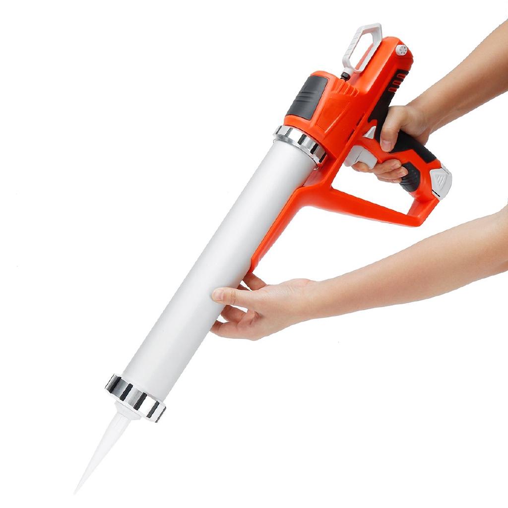 Electric Cordless Caulking Guns 1.5AH Max Handheld Glass Hard Rubber Sealant Guns For Home DIY Tools Kit 520*220*70mm