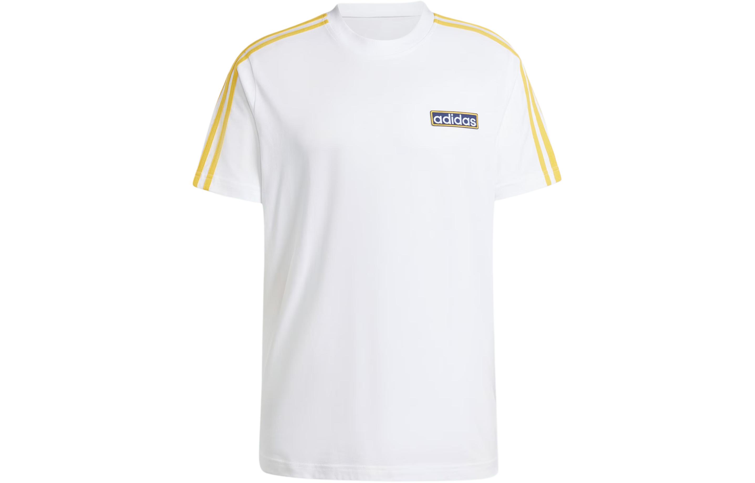 Adidas Originals ADICOLOR T Shirt Men s Yellow White IU2360 L