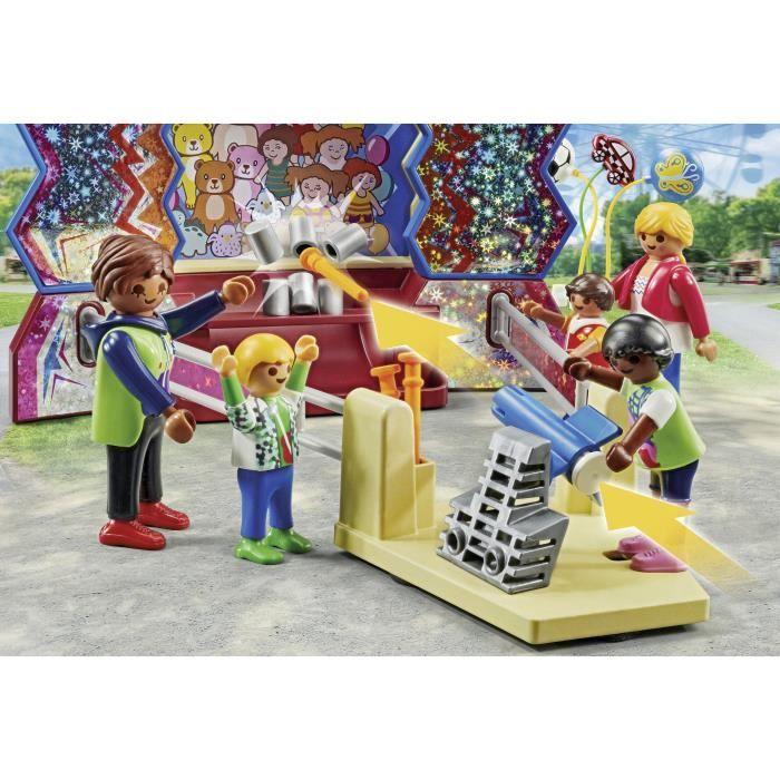PLAYMOBIL 71452 Parc d'attraction, My Life, 135 pièces, Dès 4 ans