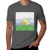 Lemonhope Tshirt Basic Solid Color Short Sleeve Cotton Top Tshirt