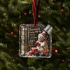 Christmas Money Holder Cash Gift Ornament, Acrylic for Cash, Holiday Funny Xmas Tree Hanging Decoration, Gifts Party Favors Reusable Ornament