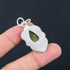 Pear Unakite Stone 925 Silver Daughter Heart Chakra Anniversary Pendant Jewelry