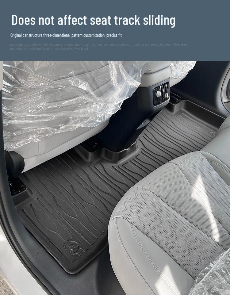 All-Weather TPE Floor Mats & Trunk Mat for Haishi 05 EV - Compatible with 25 Models