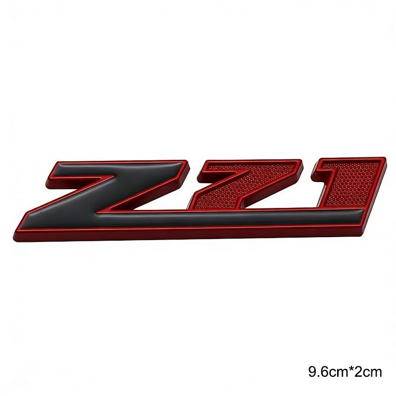 1Pc 3D Metal Car Fender Side Rear Trunk Emblem Badge Sticker Accessories