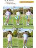 Children's Candy Color Cheerleading Outfit Set for Boys and Girls - Sports Class Uniform & Choir Clothing