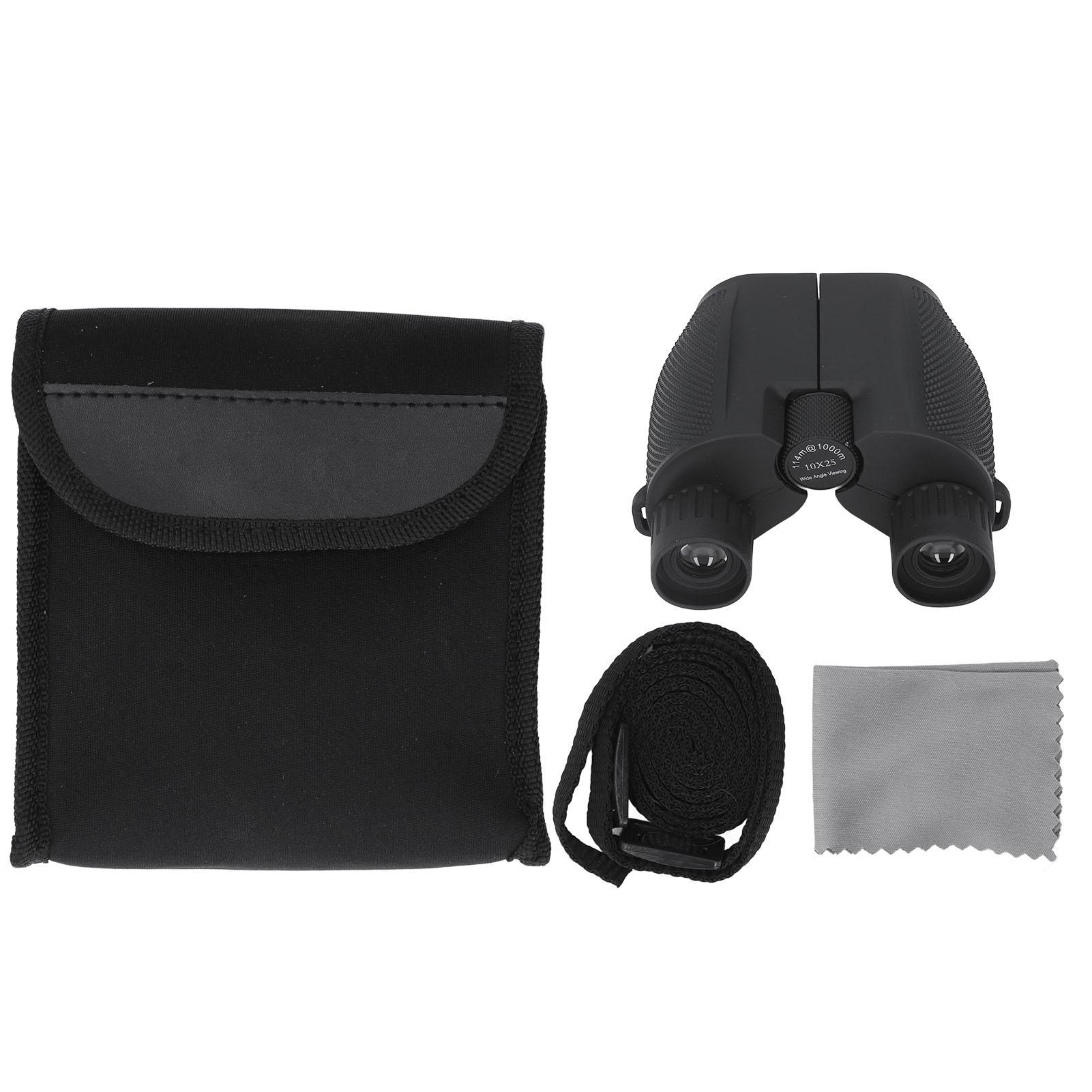 

Бінокль 10X 25мм Об єктив Широкий Кут Огляду Водонепроникний Портативний для Спорту Піших Прогулянок