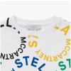 Stella Mccartney Tt4c30 Z1333 100mc Multicolor Round Logo Kids Sweatshirt