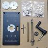 Trimming Machine Router Table Insert Plate special Lift Refit Aluminum Flip For Woodworking Work Bench Plunge Router Base