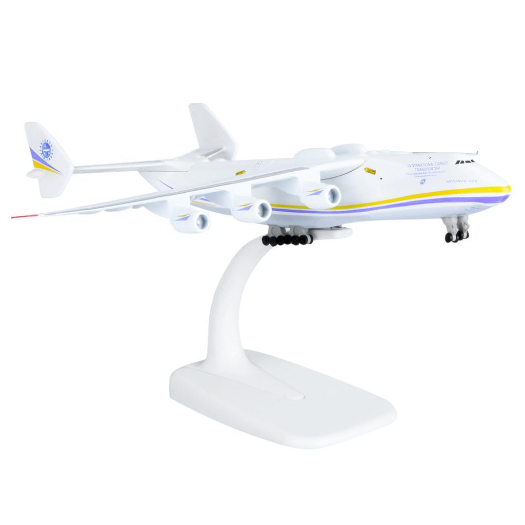 Soviet Union An-225 Mriya Transport aircraft model with Display Stand Alloy1:400 Scale 20cm Plane Diecast Model For Decoration