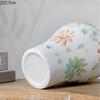 Colorful Flower Patterns Ceramic Vase Potted Plant Table Decoration Flowers Arrangement Floral Vases Room Aesthetic Decor