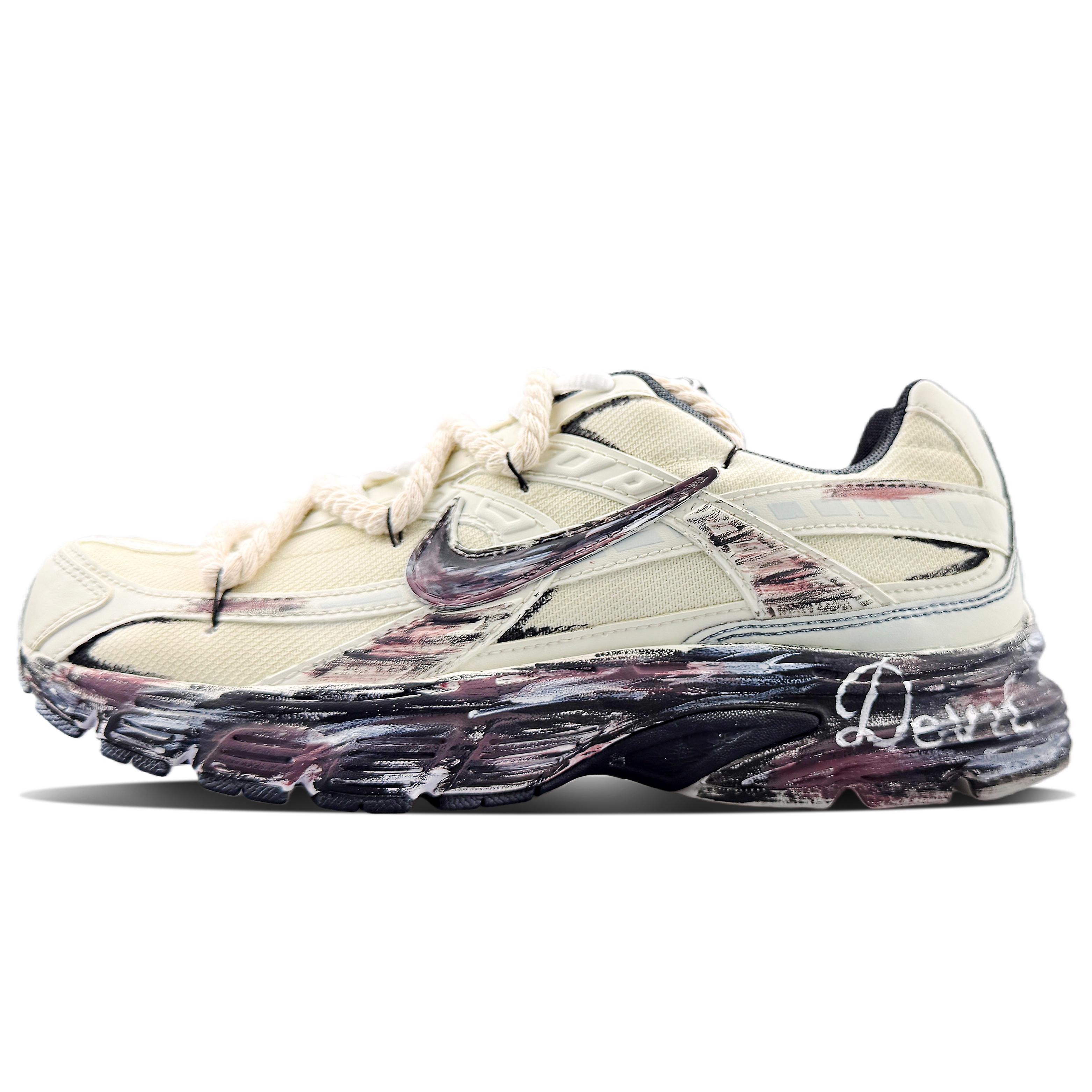 

Nike Initiator Cushioning Abrasion Resistant Breathable Low top Casual City Commuting Running Shoes Men s Khaki 394055-100(TeamX-) 41