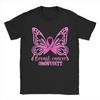 S T-Shirts Breast Cancer Awareness Pink Vintage Cotton Tee Shirt Short Sleeve  T Shirts Round Neck Tops Printed