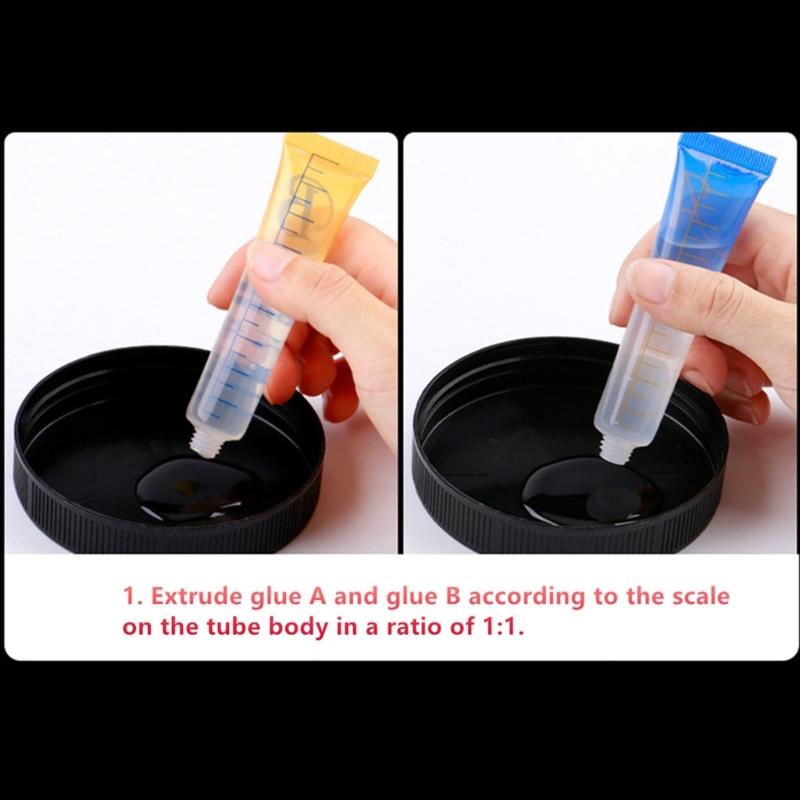 Fishing Tackle Glue Fishing Tackle Repair Glue Fishing Rod AB Epoxy Resin Glue