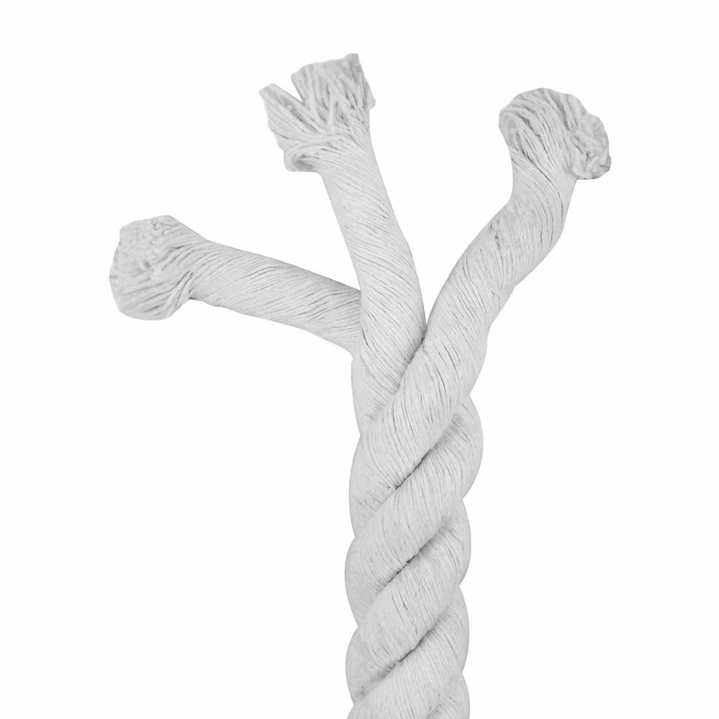 White Rope 3.6 X 3.6 X 500 Cm Cotton