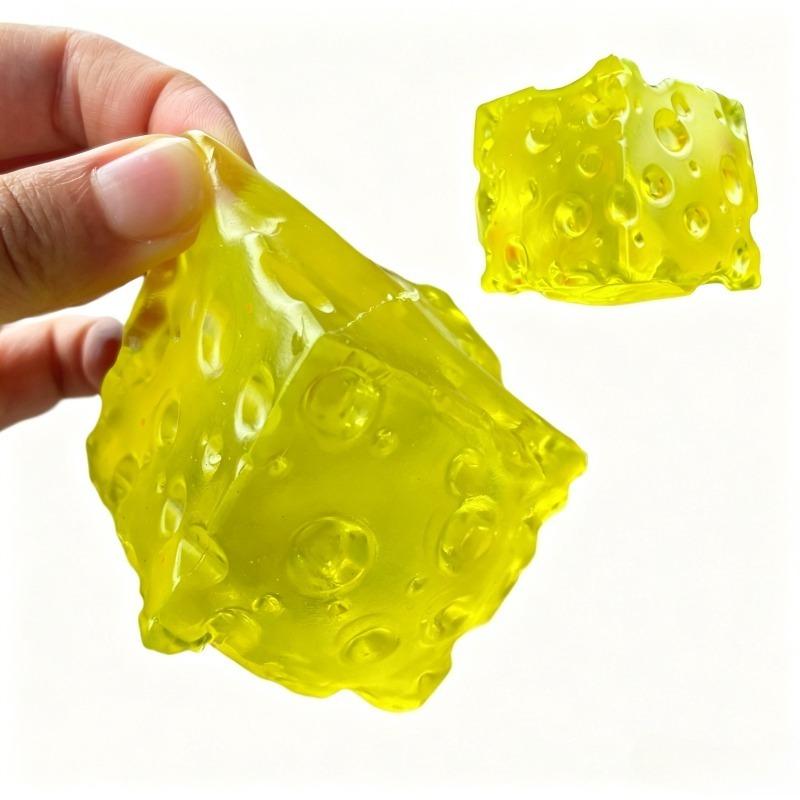 Taba Squishy Käse Honig Stressbälle Fidget Spielzeug Langsame Rückfederung Käse Maltose Squishy Sensorische Knetspielzeuge Für Erwachsene Geschenk