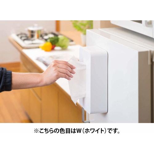 Ohe Tissue Case, Red, Approx. 24.5cm H x 13cm W x 7cm D, Smart Home II, Paper Holder, Tissue Box with Magnet, Simple Design, Made in Japan