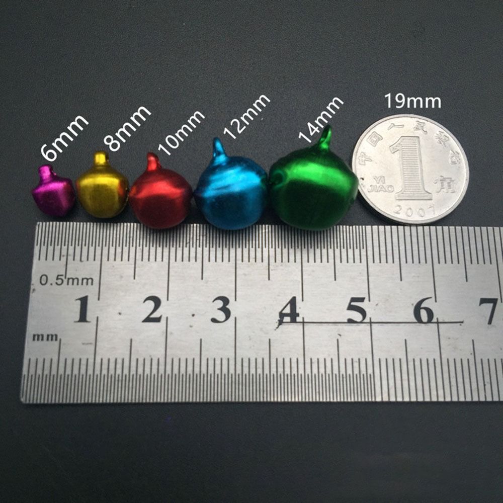 Wedding Festival For Party DIY Crafts Jingle Bells Christmas Decoration Xmas Supplies Loose Beads