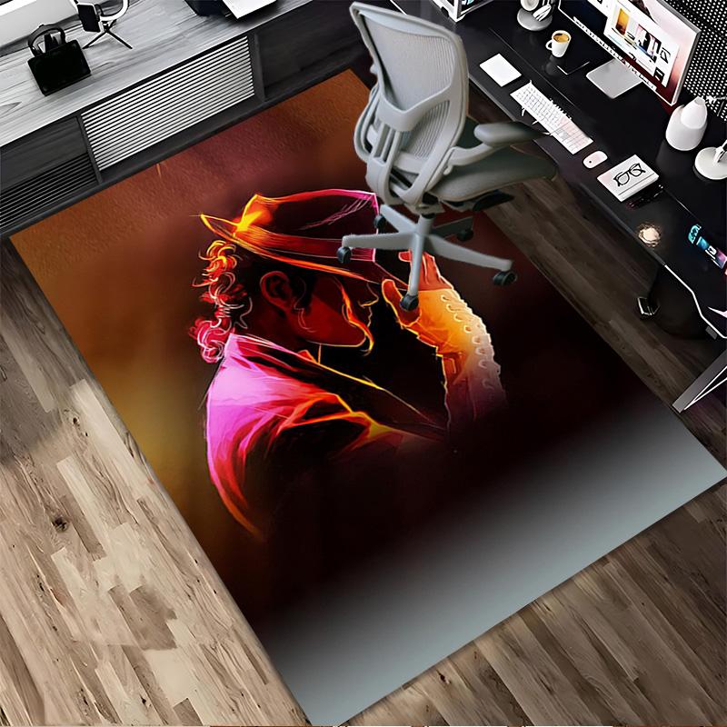 Michael Jackson Dangerous Living Room Nonslip Area Rug Soft Carpet For Bedroom Gameoom Playroom Sofa Office Home Decor Doormat