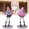 In Darling The Franxx Zero Two Figurine Anime Model Uniform Jk Statue Gift Toy