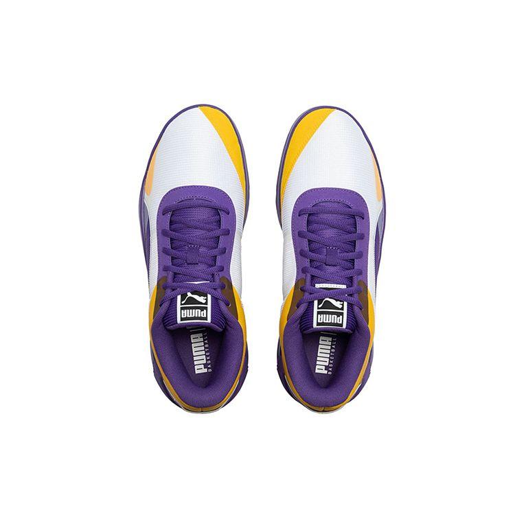 Кроссовки Puma Fusion Nitro Team Lakers Мужские Purple Prism-Violet Spectra-Yellow — фото 4