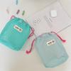 Netz Große Kapazität Kordelzugtasche Make-up Toilettenartikel Aufbewahrungstaschen Reise Waschen Körper Dusche Organizer Kosmetik-Organizer
