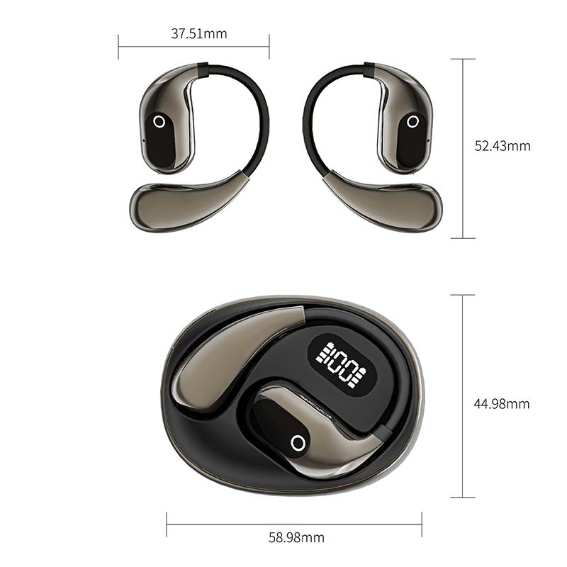 Ai Language Translation Tws Wireless Ear Hanging Earphone Headphone Headset For Iphone For Samsung Huawei Long Battery Life