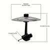 1PC CarCrashCymbal Out of Trend Car Percussion Cymbal Decoration Car Phone Holder