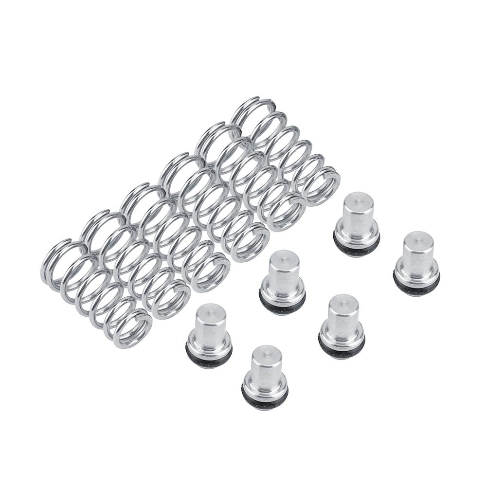 6 st Ersättningar Universal Poppetventilfjäder Öl Delar Passar Kul- & Stiftlåsstil Keg Post