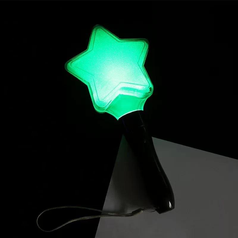 1Pc  Kpop Lightstick Heart Star Led Glow Lightstick For Wedding Birthday Party  Fluorescent Concert Idol Support Flashing Rods