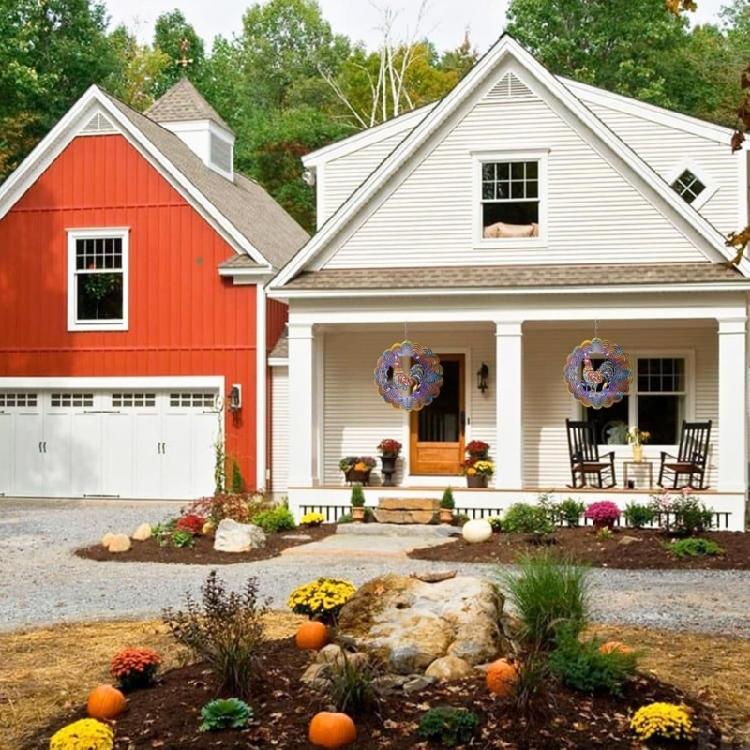 Harmonious Elegant Weatherproof Metal Wind Chime Spinner Elegant Sounding Hanging Decoration For Balcony Garden Window