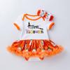 Infant Baby Girls Kids Skirts Set 2PC Romper + Headband Halloween Outfits