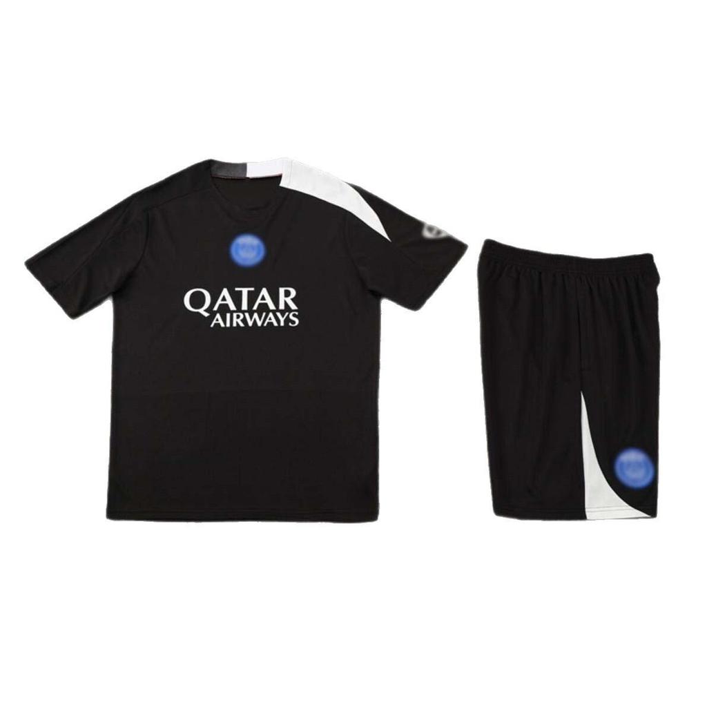 Gran Kit de Fútbol del Paris Club: Conjunto de Entrenamiento de Fútbol para Adultos y Niños con Camiseta y Pantalones Cortos
