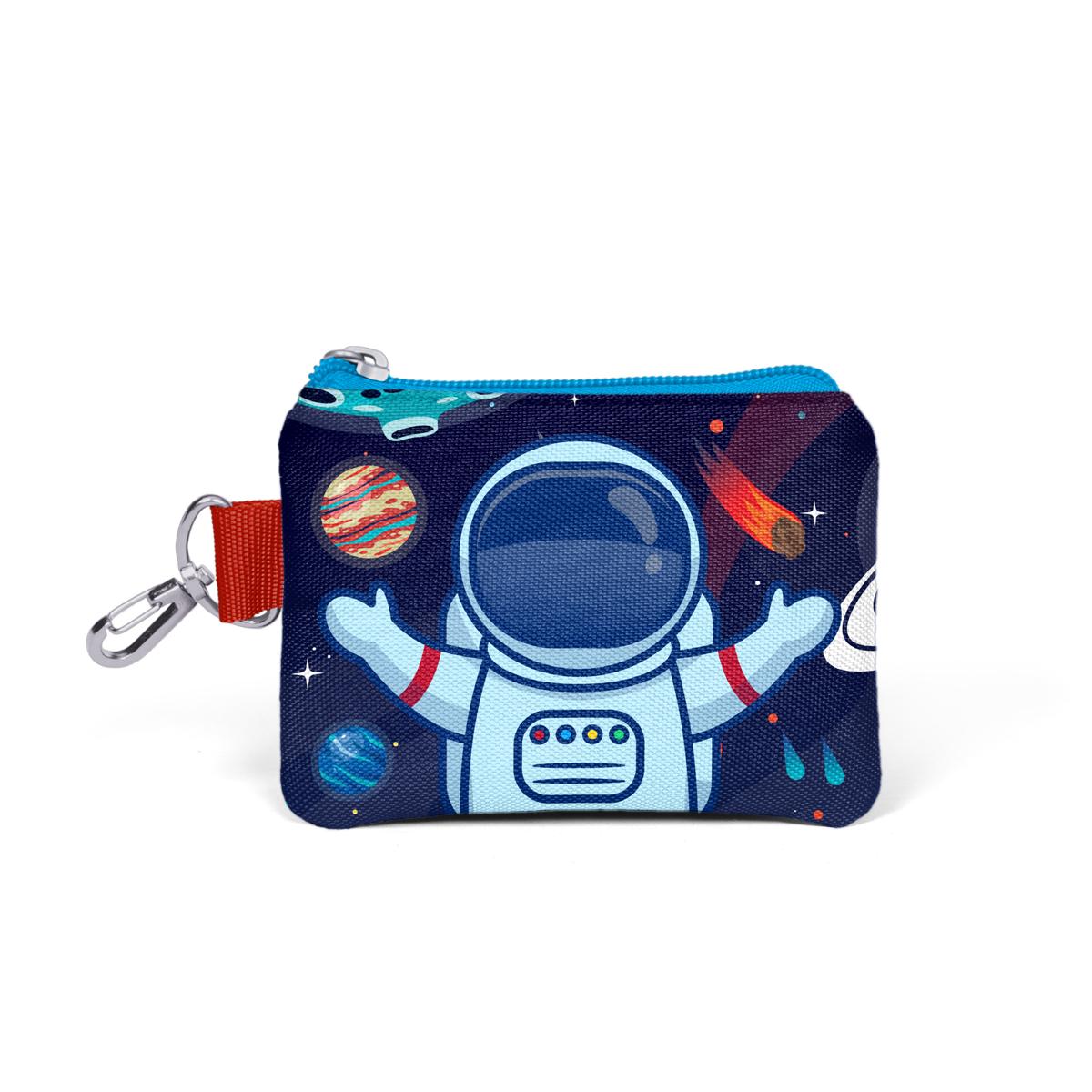 

Синий кошелек для монет Coral High Kids Saks Astronaut Patterned 21824