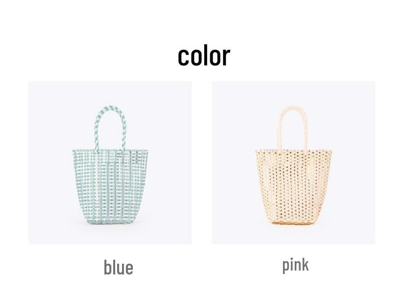 Handmade Woven Plastic Beach Bag - Versatile, Casual, Fashionable for Women