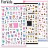 Decals Art decorations sticker Exquisite design 3D Nail Art Stickers Cute bear decorations sticker