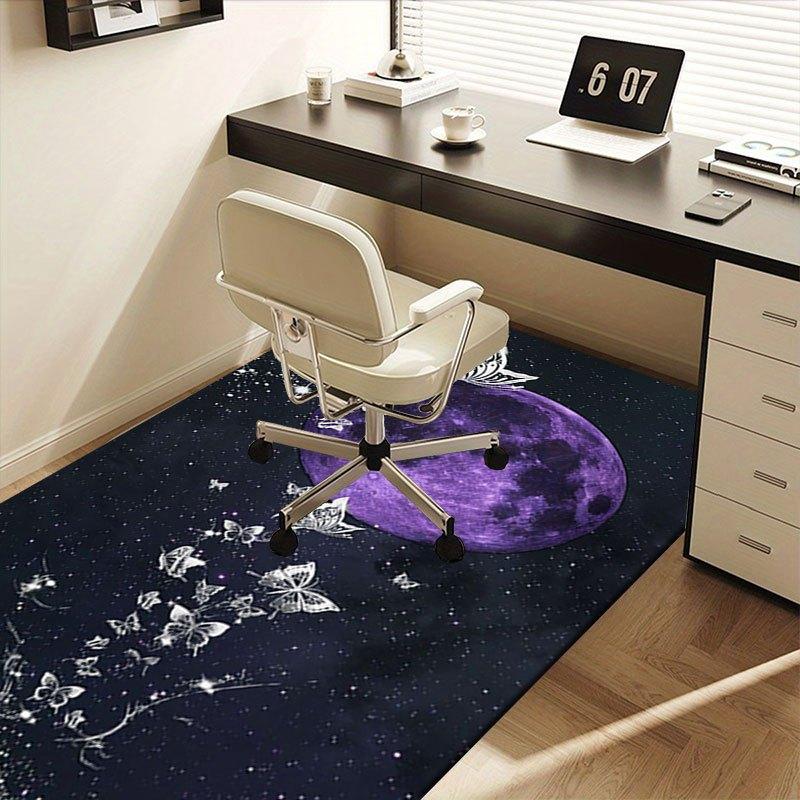 Purple Moon Butterfly Wallpapers for iPhone & AndroidOffice Mat Home Decor Office Desk Chair Carpet for office ph129