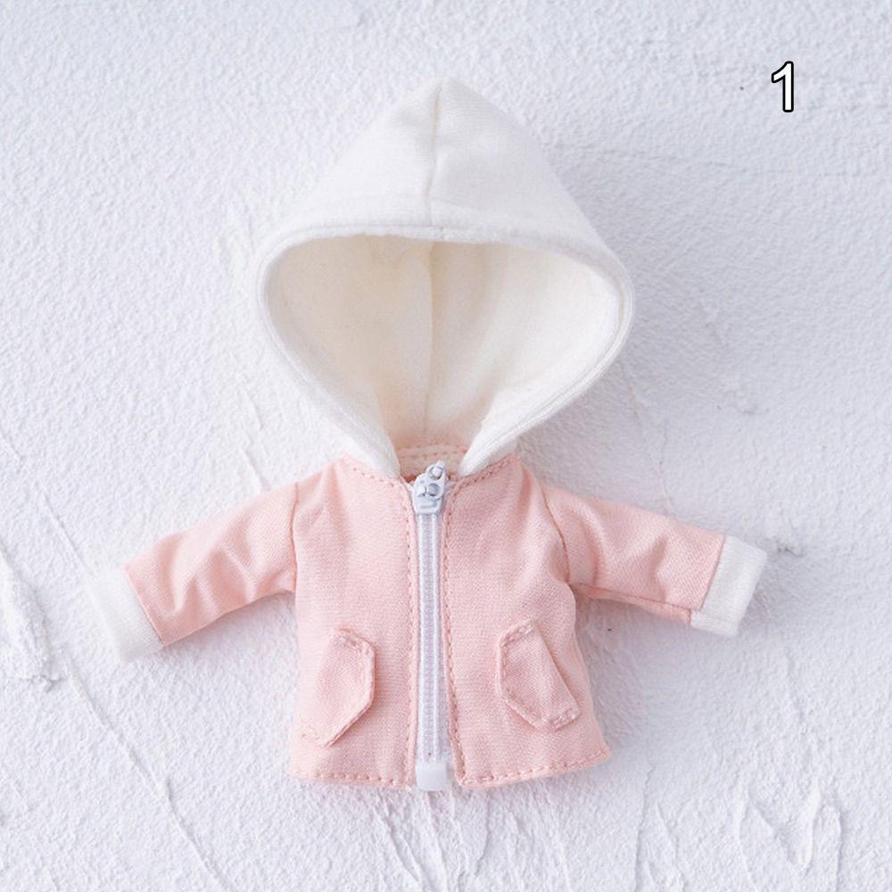 

OB11 Doll Clothes Tops Fashion Sweatshirt Handmade Hoodies For 1/12 BJD GSC Dolls Accessories Obitsu 11 Clothes Kids Toy