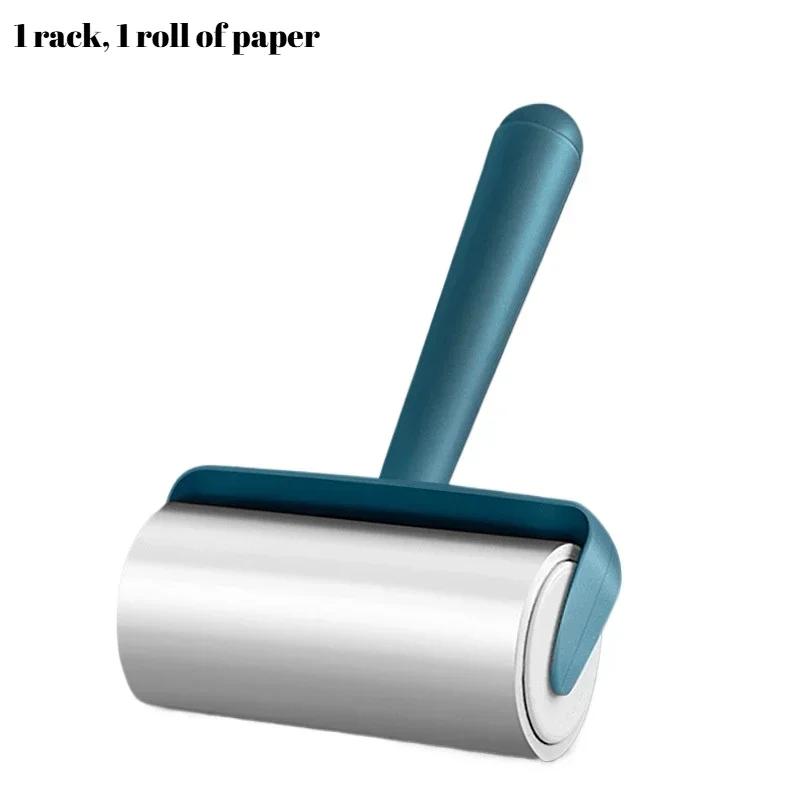 

1pc Pet Hair Remover Clothes Cleaning Brush Household Cleaning Tool New Tearable Roll Paper Sticky Roller Brush Plush Razor