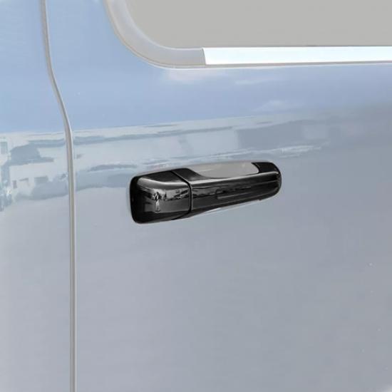 Car Door Handle Cover For Dodge Ram 1500 19-25 Gloss Black Trim Exterior Molding